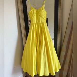 Jovani Couture yellow gown